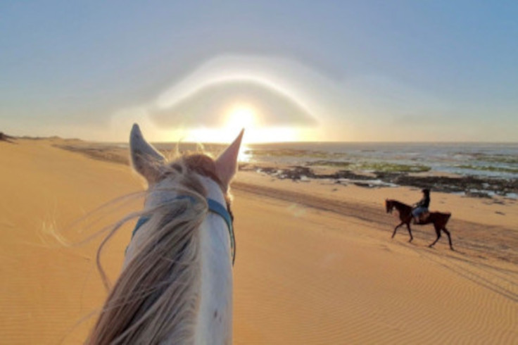 Chevauchée de sable